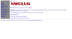 Desktop Screenshot of nwclug.org